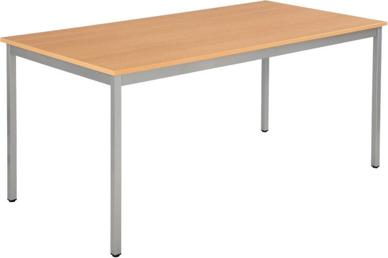 Sodematub Tisch Buche Stahl 1.600 x 800 x 740 mm