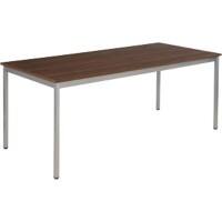 Sodematub Tisch Nussbaum Stahl 1800 x 600 x 740 mm
