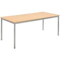 Sodematub Tisch Eiche Stahl 1800 x 600 x 740 mm