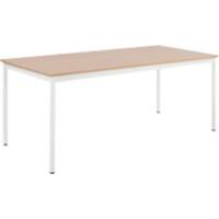 Sodematub Tisch Eiche Stahl 1800 x 600 x 740 mm