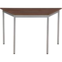 Sodematub Tisch Nussbaum Stahl 1200 x 600 x 740 mm