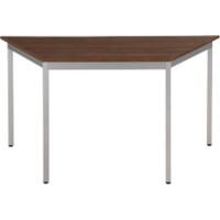 Sodematub Tisch Nussbaum Stahl 1400 x 600 x 740 mm