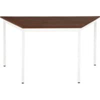 Sodematub Tisch Nussbaum Stahl 1400 x 600 x 740 mm