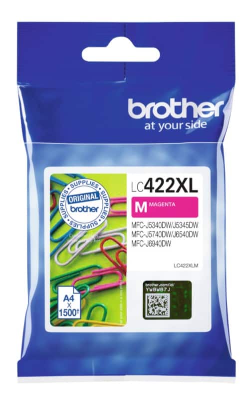 Brother LC422XL M Original Tintenkartusche Magenta