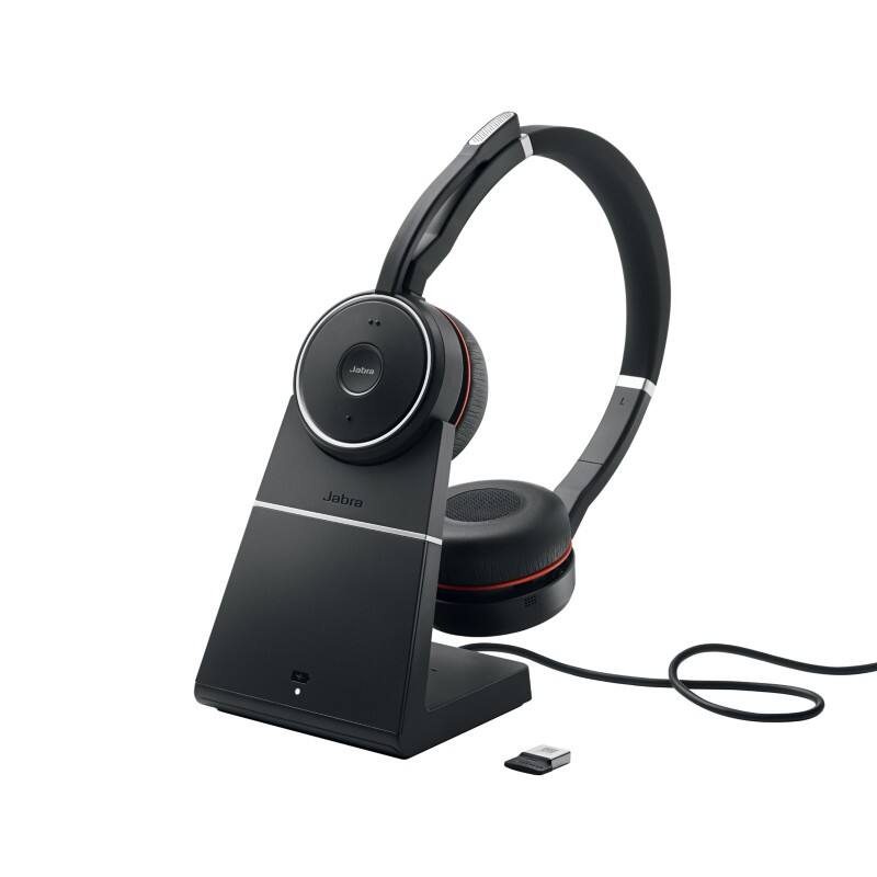 Jabra Evolve 20 Kabellos Headset Kopfbügel Bluetooth Noise Cancelling Microphone Mit Mikrofon Stereo SE 75+ UC