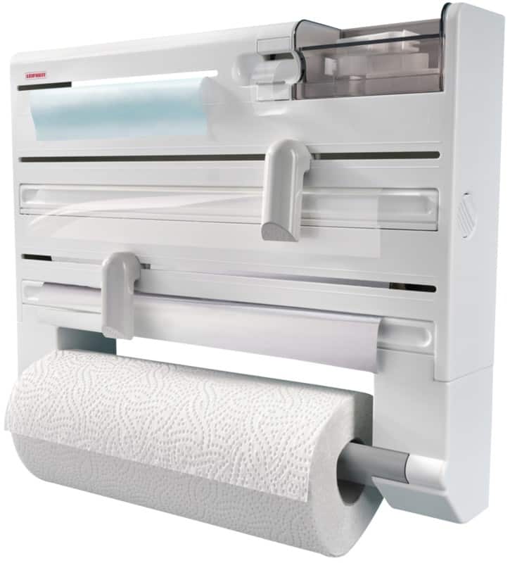 LEIFHEIT Küchenrollenhalter Weiß Parat Plus Wandmontage