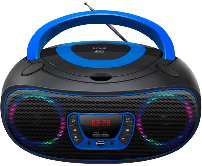 DENVER Boombox TCL-212BT Blau