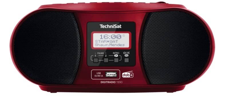 TechniSat Boombox  Rot