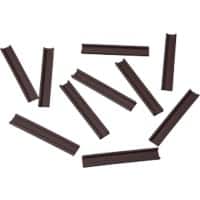 Ultradex Magnetschiene Braun 6 x 0,95 cm 10 Stück