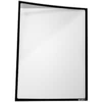 Ultradex DIN A3 Inforahmen Magnetisch Schwarz nicht haftend Kunststoff 889311 31,2 (B) x 43,5 (H) cm 5 Stück