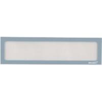 Ultradex DIN A4/A5 Inforahmen Magnetisch Grau Kunststoff 510409 6 (B) x 22,5 (H) cm 5 Stück