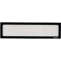 Ultradex DIN A3/A4 Inforahmen Magnetisch Schwarz Kunststoff 510511 6 (B) x 31,2 (H) cm 5 Stück