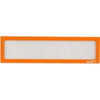Ultradex DIN A3/A4 Inforahmen Magnetisch Pastell Orange Kunststoff 510541 6 (B) x 31,2 (H) cm 5 Stück