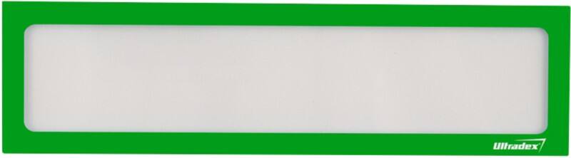 Ultradex DIN A3/A4 Inforahmen Magnetisch Hellgrün Kunststoff 510540 6 (B) x 31,2 (H) cm 5 Stück
