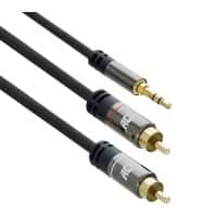 ACT Audiokabel AC3607 Schwarz 5 m