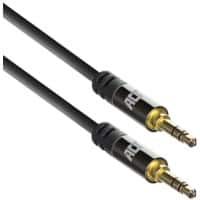 ACT Audio-Verbindungskabel AC3613 Schwarz 10 m