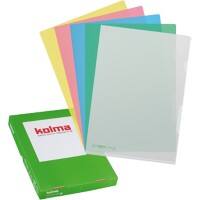 Kolma Linea Verde Sichthülle 59.880.19 DIN A4 Undurchsichtig100% recyceltes PP Easy Open 248 x 327 x 37 Mehrfarbig 100 Stück