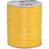 PRAESENT Bastband 133-605 Gelb 5 mm x 100 m 3 Stück