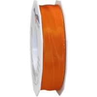 PRAESENT Seidenband 4642525-629 tangerine 25 mm x 25 m 2 Stück