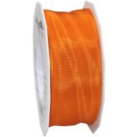 PRAESENT Seidenband 4644025-620 Orange 40 mm x 25 m 2 Stück