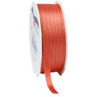 PRAESENT Doppelsatin 7180650-508 Koralle 6 mm x 50 m 2 Stück
