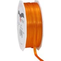 PRAESENT Doppelsatin 7180650-620 Orange 6 mm x 50 m 2 Stück