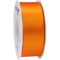 PRAESENT Doppelsatin 7184025-620 Orange 40 mm x 25 m 2 Stück