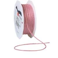 PRAESENT Kordel Jute 4360225-604  Rosa 2 mm x 25 m 2 Stück