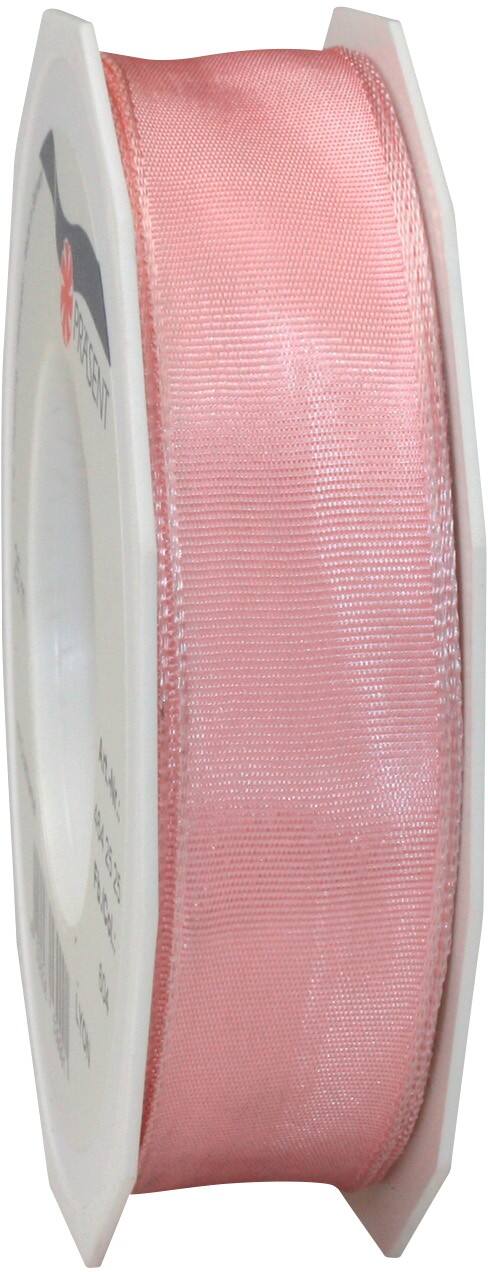 PRAESENT Seidenband 4642525-604 Pfingstrose 25 mm x 25 m 2 Stück