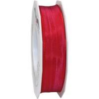 PRAESENT Seidenband 4642525-916 Himbeere 25 mm x 25 m 2 Stück