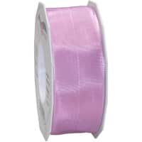 PRAESENT Seidenband 4644025-120 Orchidee 40 mm x 25 m 2 Stück