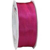 PRAESENT Seidenband 4644025-169 Magenta 40 mm x 25 m 2 Stück