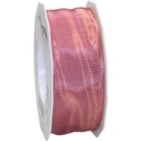 PRAESENT Seidenband 4644025-204 Blush 40 mm x 25 m 2 Stück