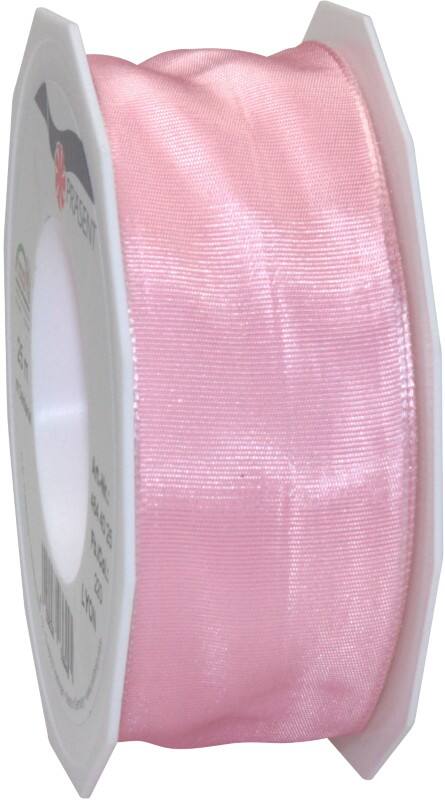 PRAESENT Seidenband 4644025-220 Hellrosa 40 mm x 25 m 2 Stück