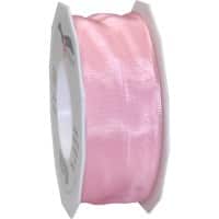 PRAESENT Seidenband 4644025-220 Hellrosa 40 mm x 25 m 2 Stück