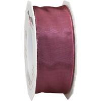PRAESENT Seidenband 4644025-603 Beerensorbet 40 mm x 25 m 2 Stück