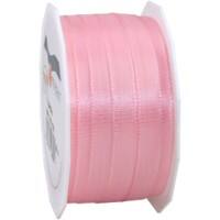 PRAESENT Taftband 6051050-020 Hellrosa 10 mm x 50 m 2 Stück