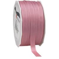 PRAESENT Taftband 6051050-021 Altrosa 10 mm x 50 m 2 Stück
