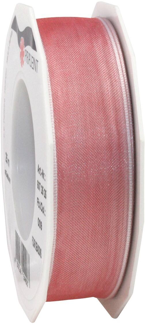 PRAESENT Organza 6072525-009 Melone  25 mm x 25 m 2 Stück