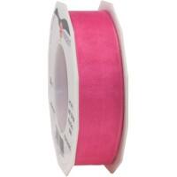 PRAESENT Organza 6072525-606 Koralle  25 mm x 25 m 2 Stück
