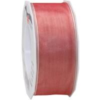 PRAESENT Organza 6074025-009  Melone  40 mm x 25 m 2 Stück