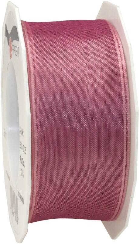 PRAESENT Organza 6074025-216  Altrosa  40 mm x 25 m 2 Stück