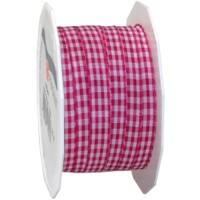 PRAESENT Motivband 6191020-616 Magenta, Weiß 10 mm x 20 m 2 Stück