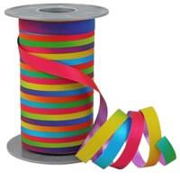 PRAESENT Ringelband 18509-099 Regenbogen 10 mm x 100 m 4 Stück