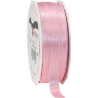 PRAESENT Doppelsatin 7181025-604 Hellrosa 10 mm x 25 m 2 Stück