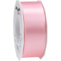 PRAESENT Doppelsatin 7184025-604 Hellrosa 40 mm x 25 m 2 Stück