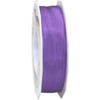 PRAESENT Seidenband 4642525-611 Lila 25 mm x 25 m 2 Stück