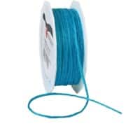 PRAESENT Kordel Jute 4360225-612  Aquamarin 2 mm x 25 m 2 Stück