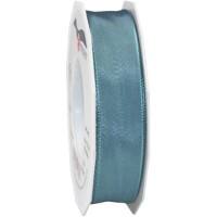 PRAESENT Seidenband 4642525-224 Stahlblau 25 mm x 25 m 2 Stück