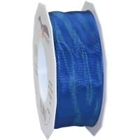 PRAESENT Seidenband 4644025-145 Kobaltblau 40 mm x 25 m 2 Stück